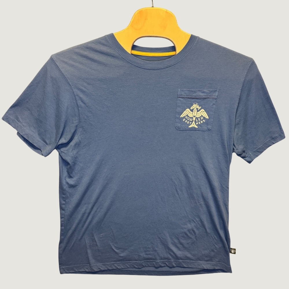 2087 | Howler Brothers Graphic Pocket Tee‎ Blue Mens XL